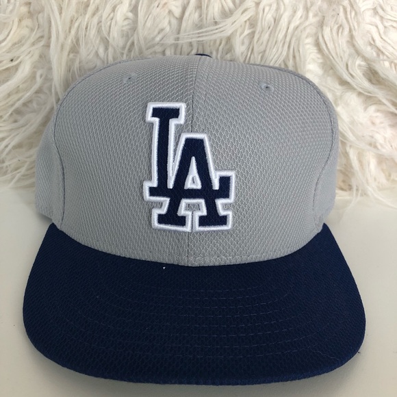 MLB Other - MLB | Mens Gray Dodgers Fitted Baseball Hat | 7